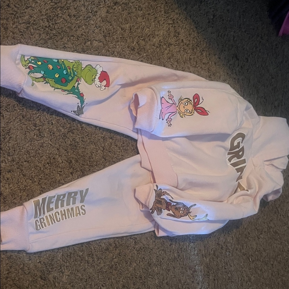 Grinch Christmas Pajama Set